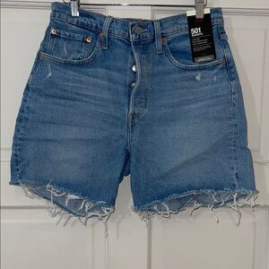 Levi's Classic Blue Jean Shorts